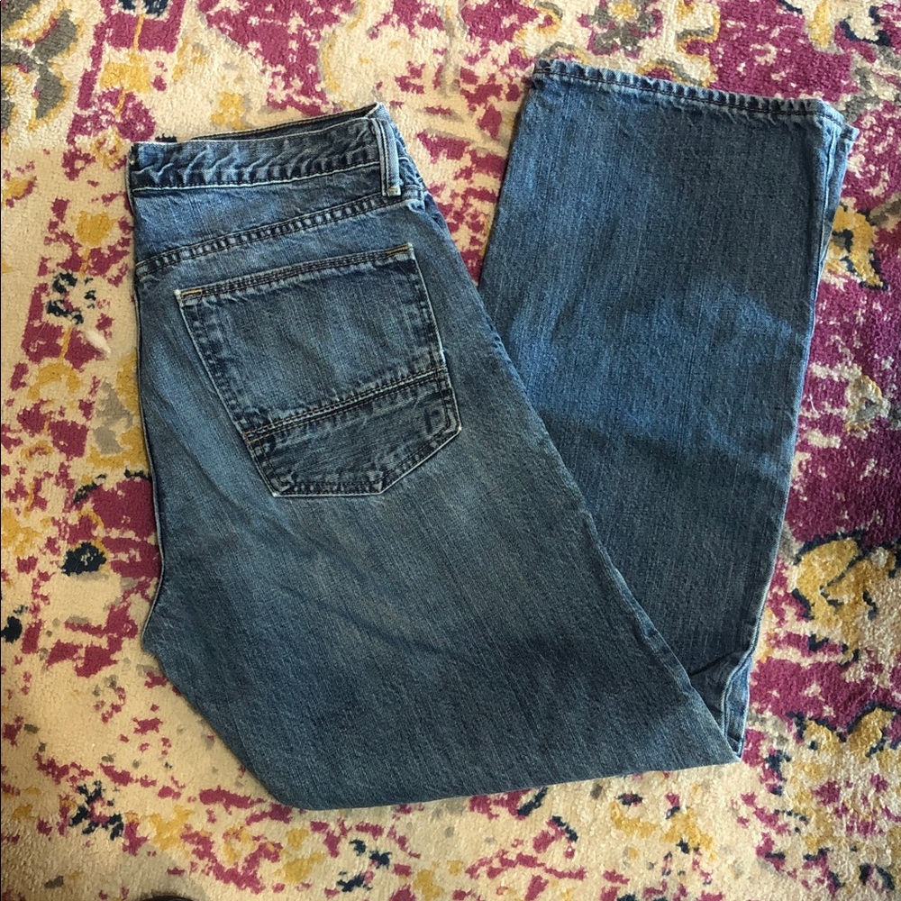 Arizona Jean Company Red and Blue Denim